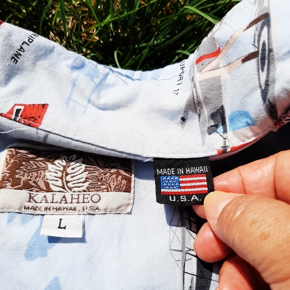 RJC Kalaheo Hawaiian Button Down Shirt - Picture 7 of 9